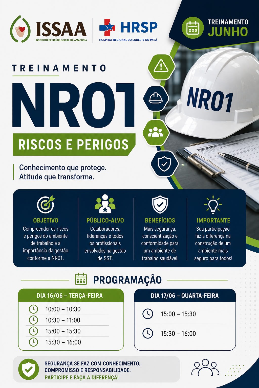 Treinamento - NR 01 Riscos e Perigos