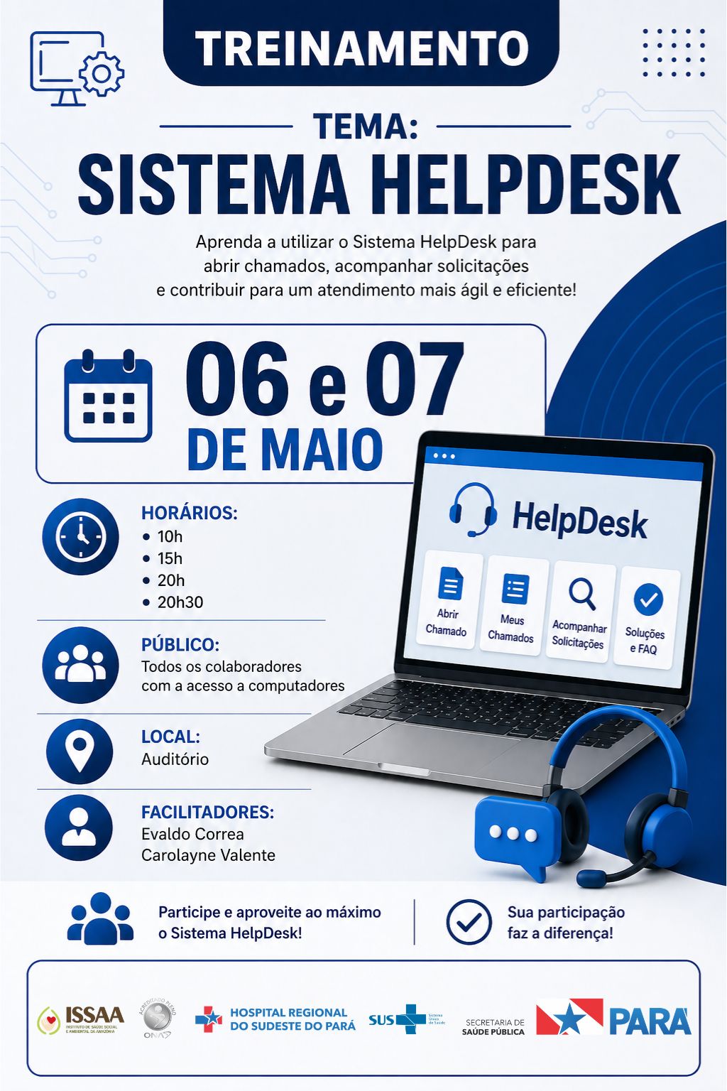 Treinamento - Sistema Helpedesk